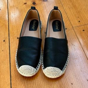 Alexis Leroy black espadrilles. Like new.